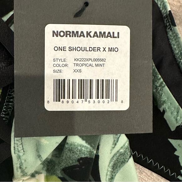 NORMA KAMALI One Shoulder X Mio Lace Up One Piece Swimsuit - Picture 9 of 10